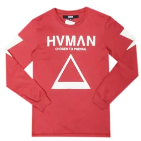 Long Sleeve HVMAN (Rosewood) /D2