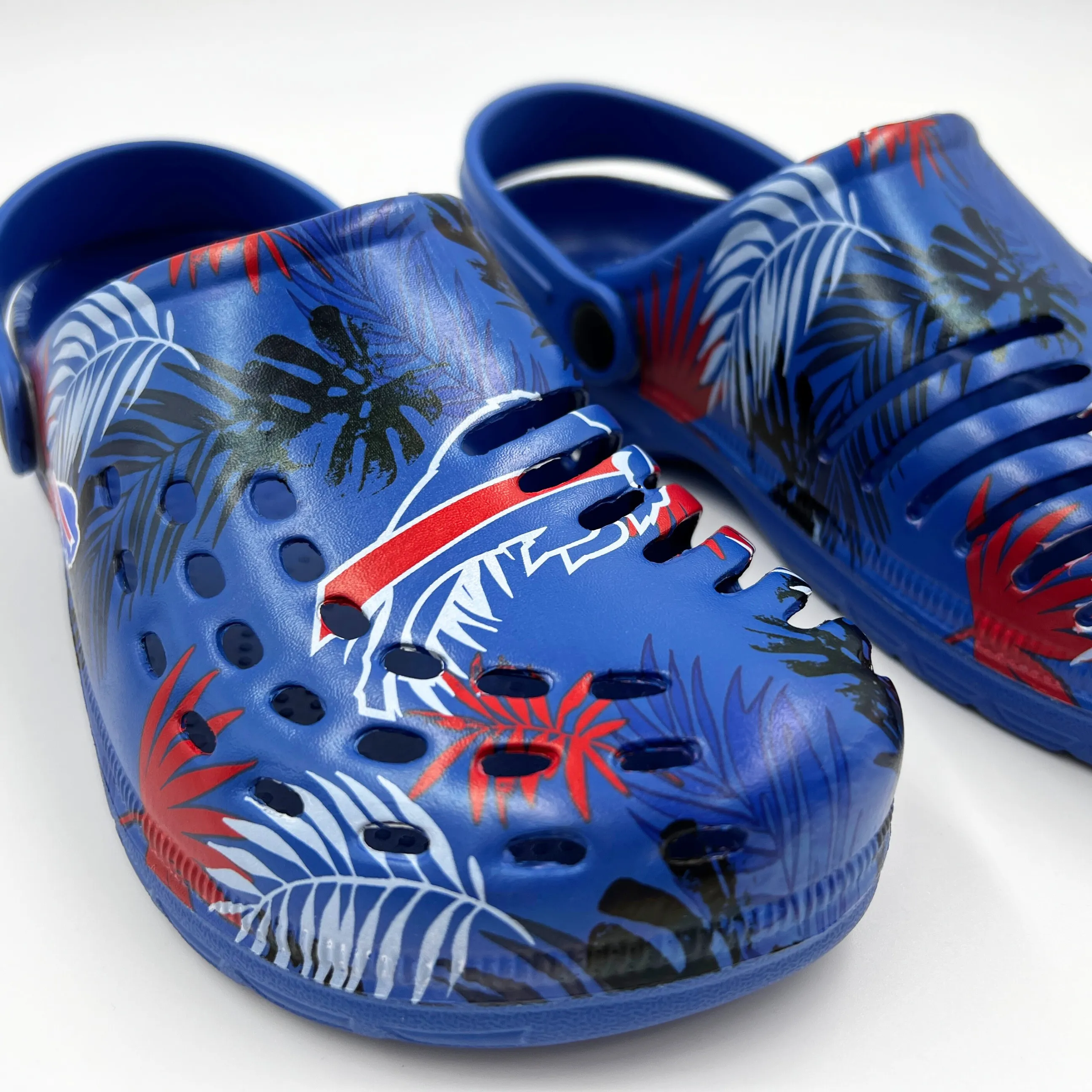 Men's Buffalo Bills Floral Clogs