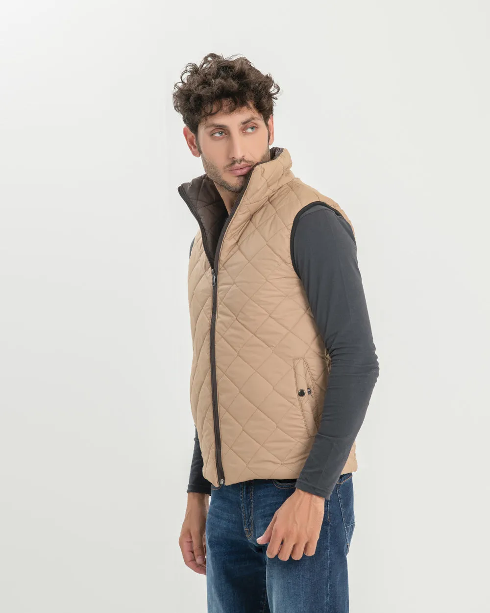 Men's S/L Revesible Puffer Jacket