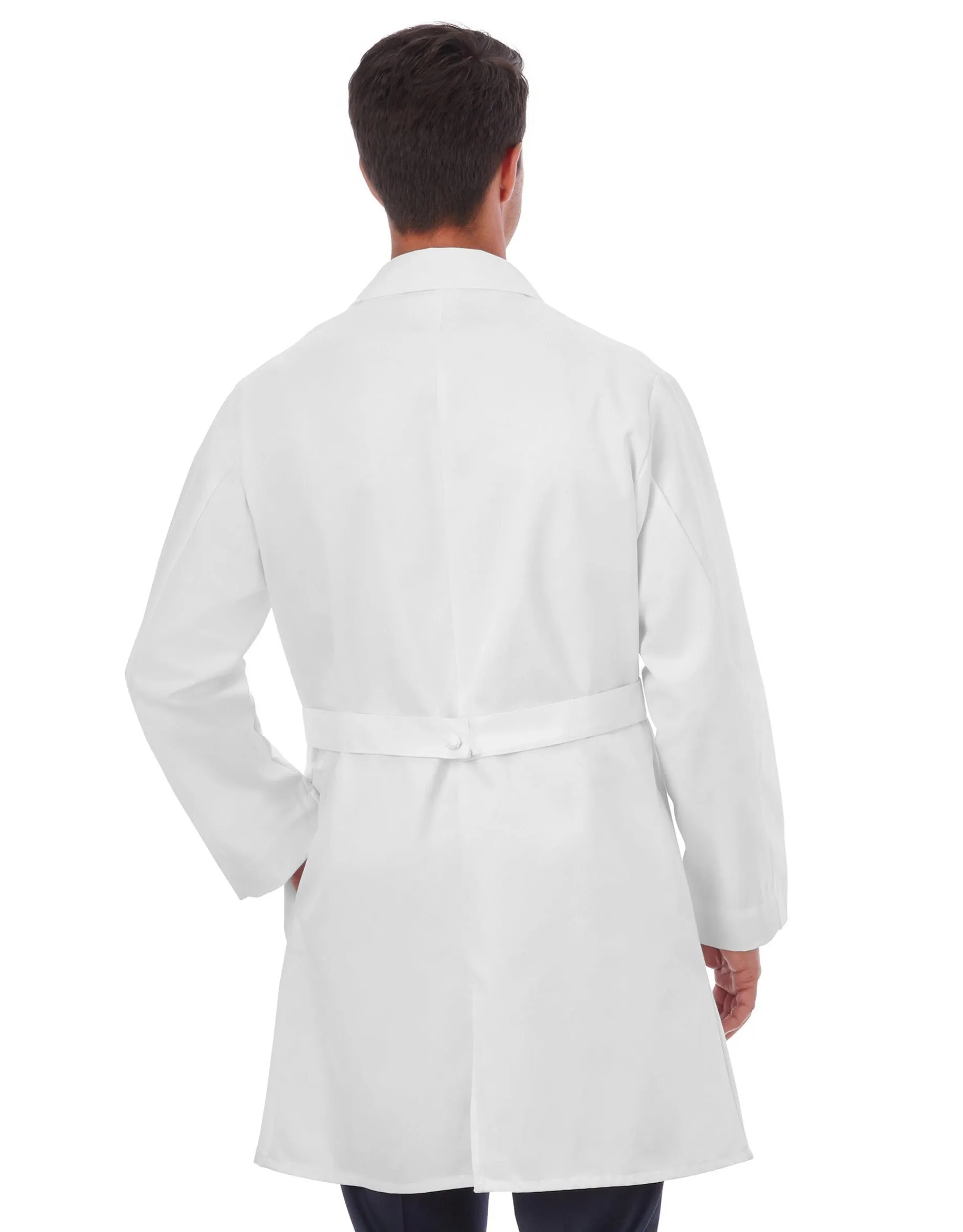 Meta Unisex 45" Knot Button Labcoat