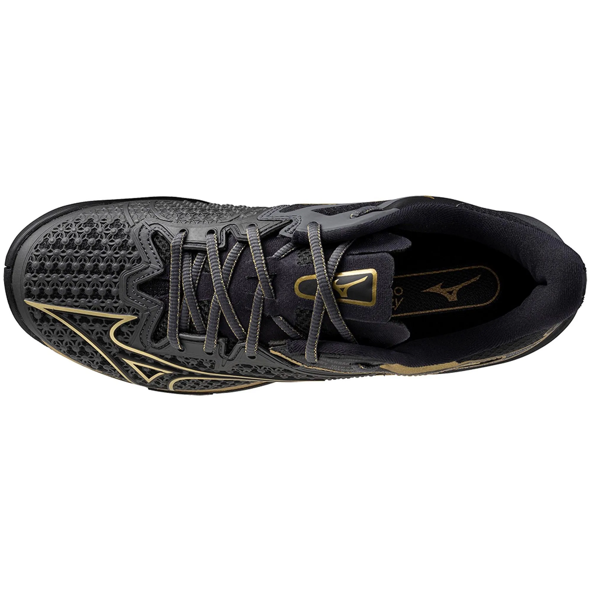 Mizuno Wave Exceed Tour 6 Men tennis shoes Iron Gate/Gold