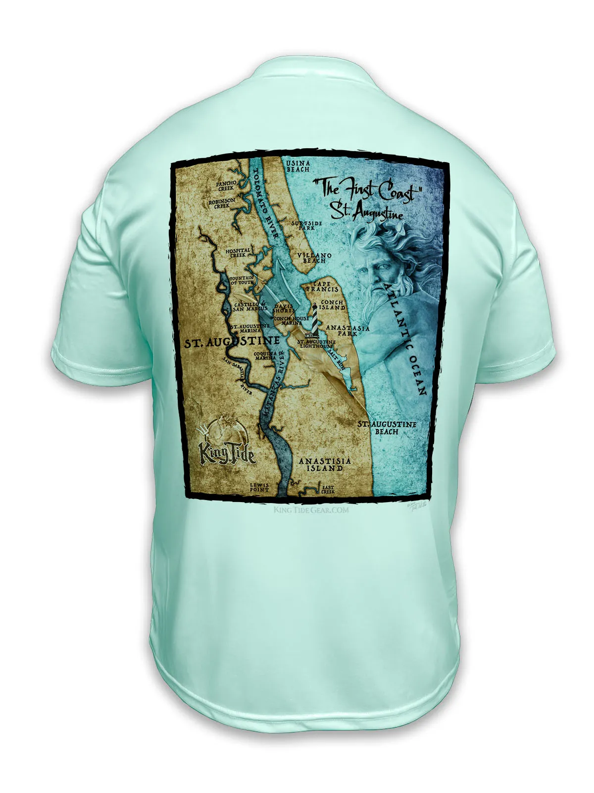 Naples, FL / King Tide Classic SS Chart Shirt