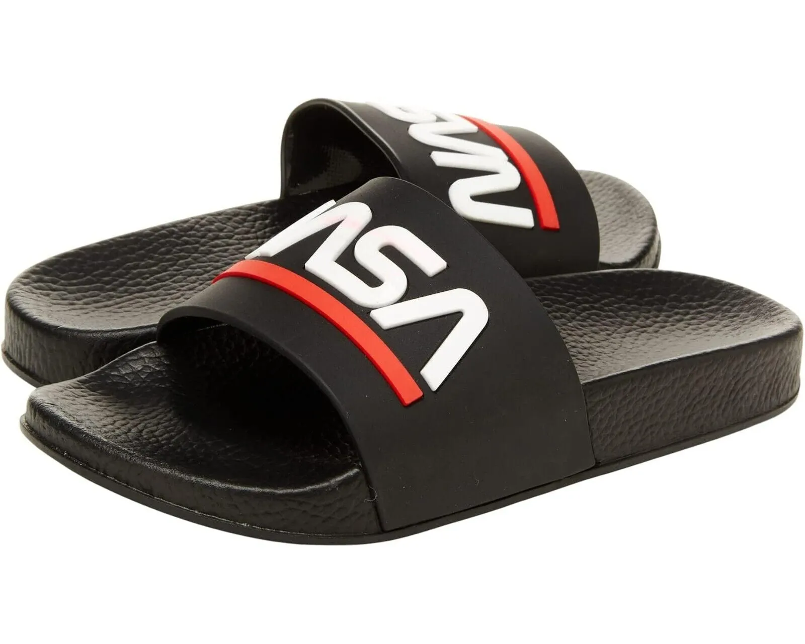 NASA Men's Black Cosmo Active Sandals