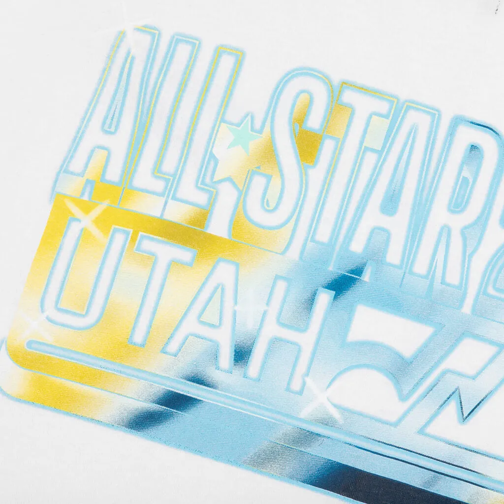 NBA ASG Chrome Tee - White