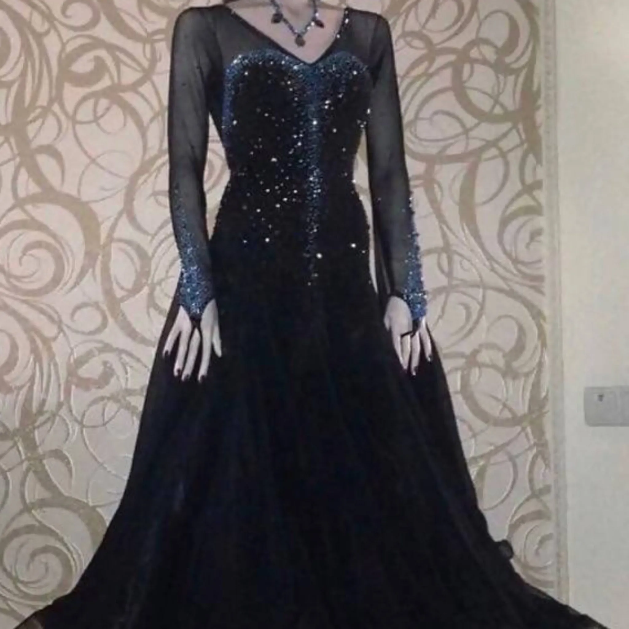 New Black Standard Ballroom Dress