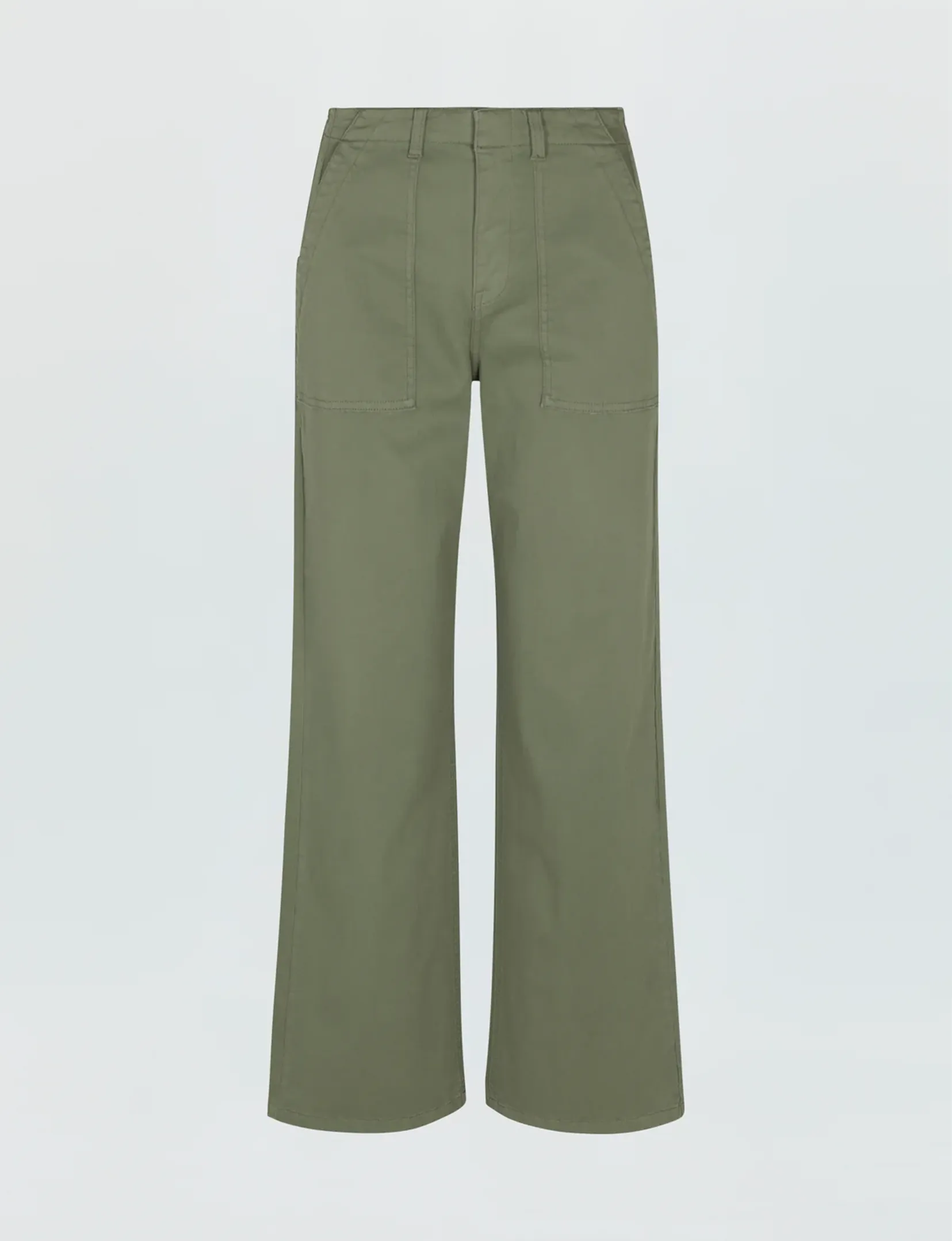 Nicole Wide Leg Pant, Soft Olive