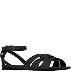 Nu Pieds Sandal with ankle strap, Black