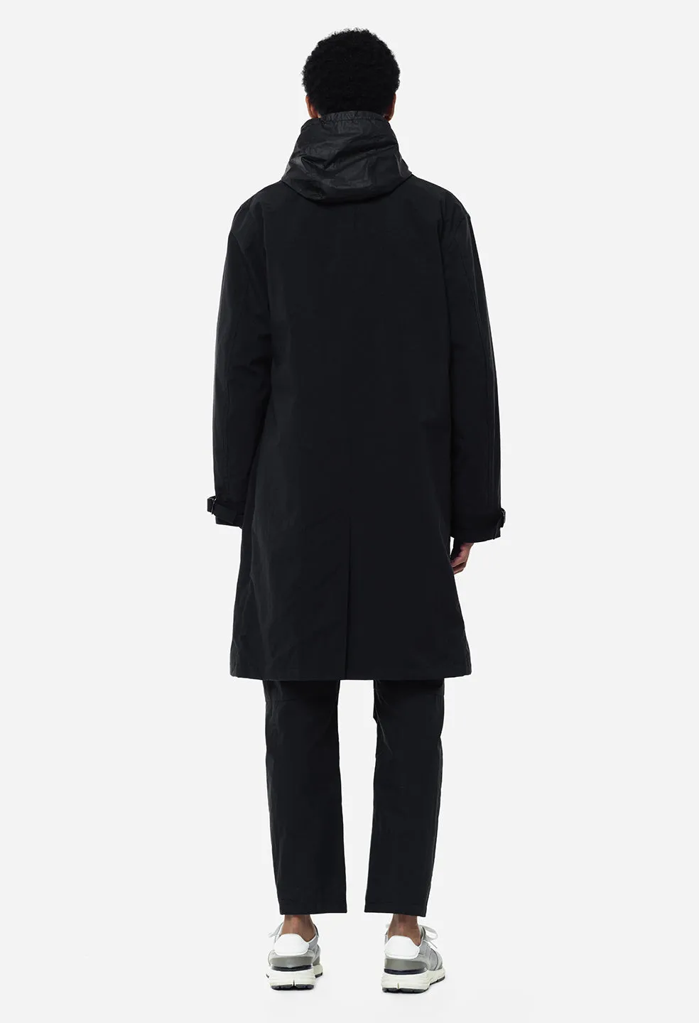 Nylon Spring Coat / Black