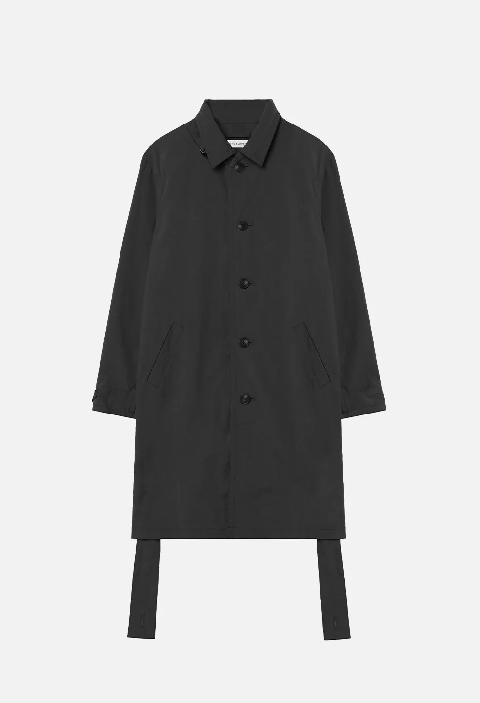 Nylon Spring Coat / Black