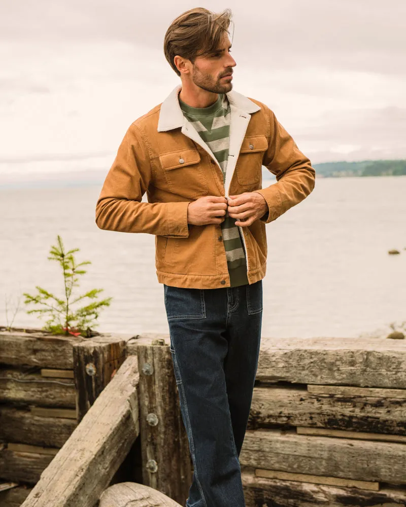 Organic Corduroy Aviator Jacket