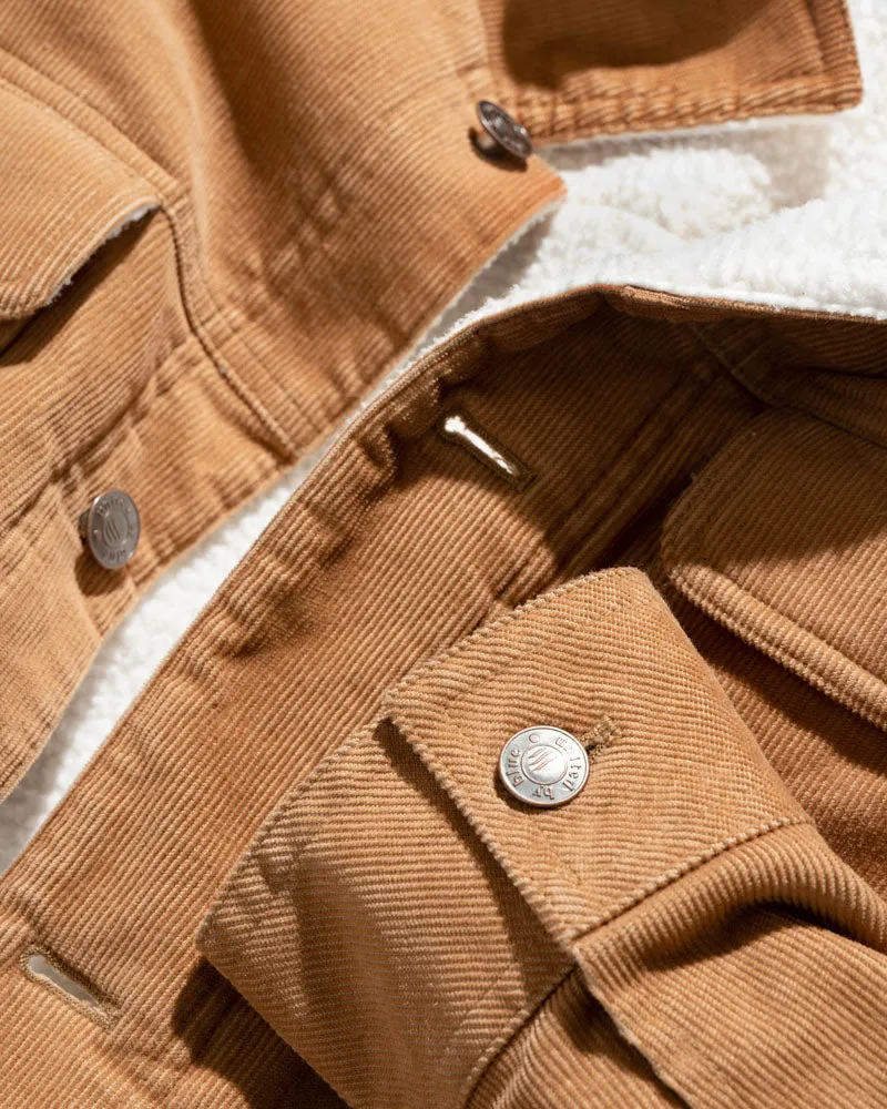 Organic Corduroy Aviator Jacket