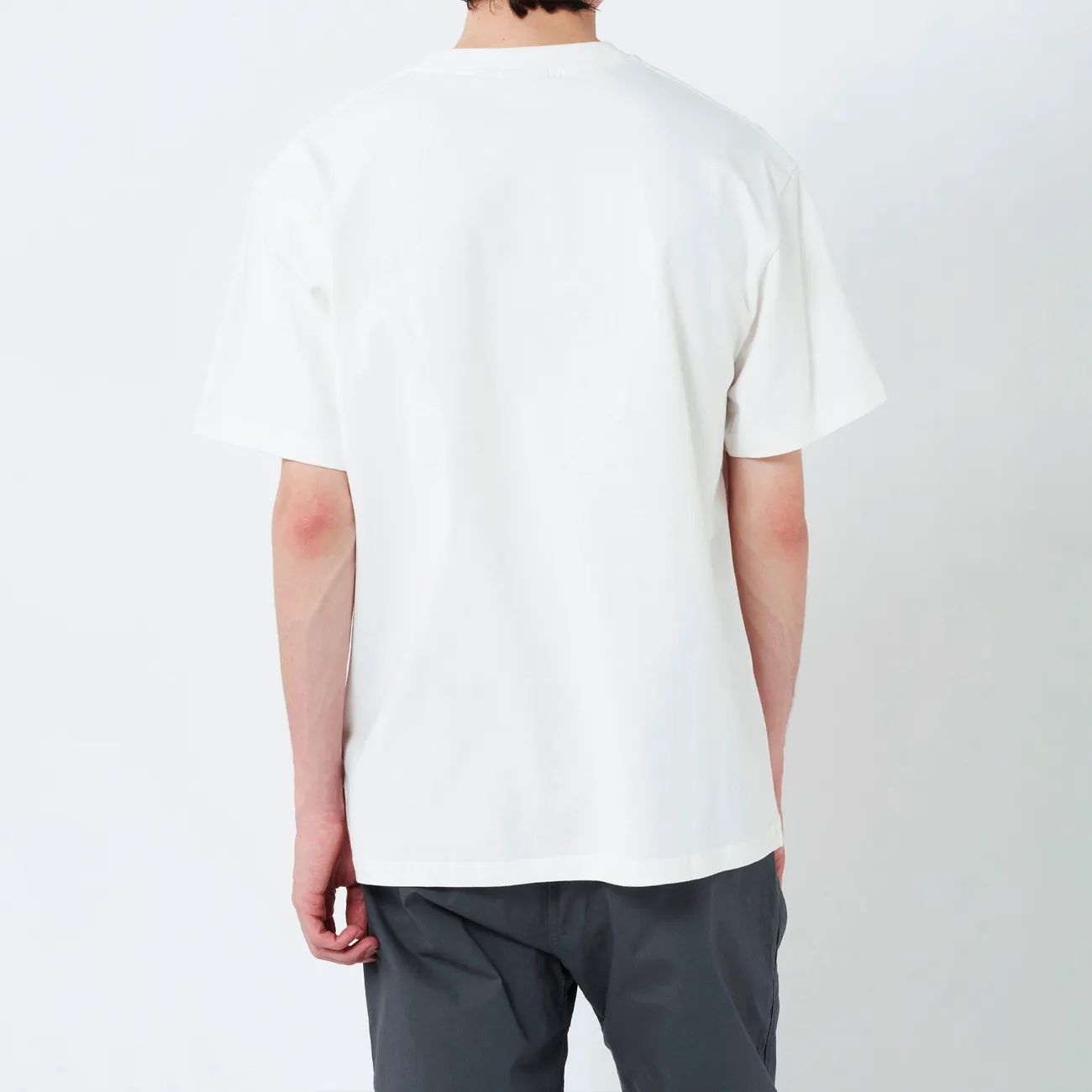 OVAL TEE WHITE