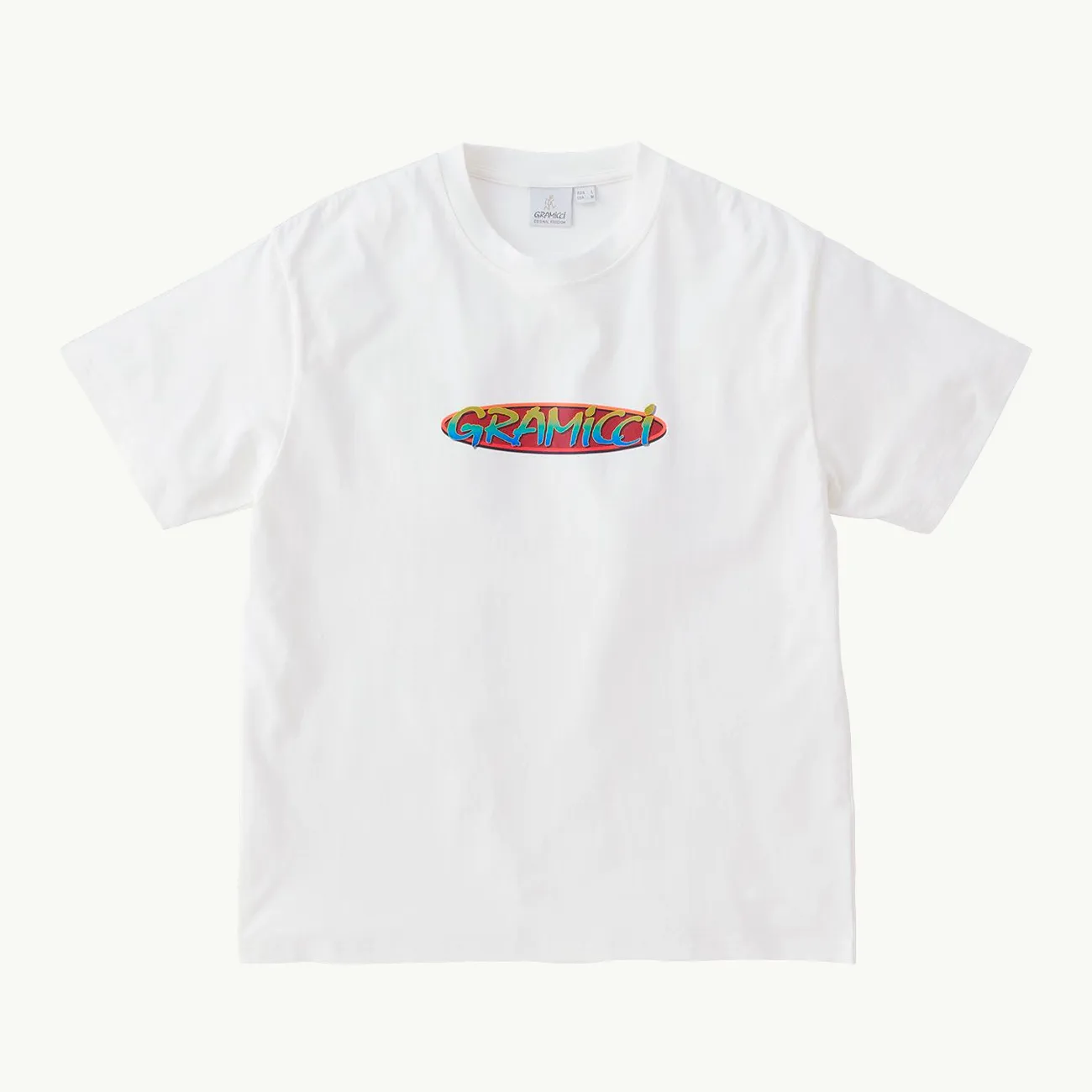 OVAL TEE WHITE