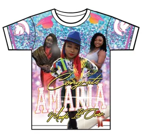 "Colorful" Custom Designed Graduation 3D shirt