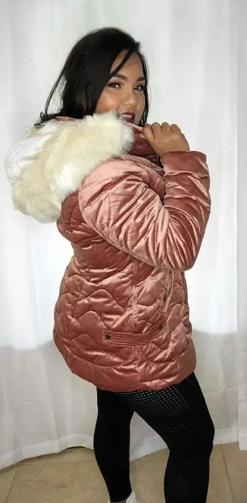 Reversible Winter Coat | Mid-Length Hooded