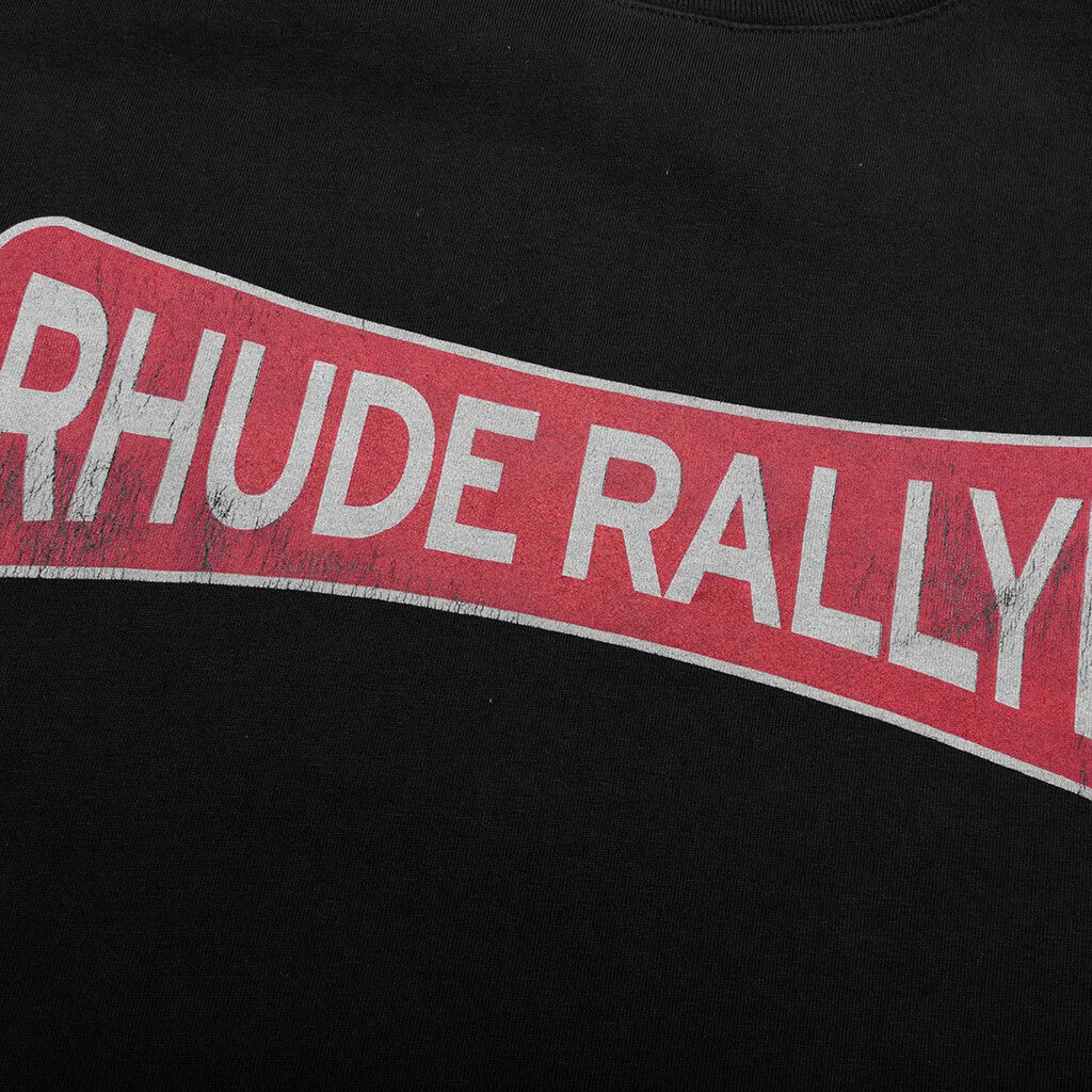 Rhude Rallye Tee - Vintage Black