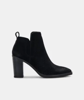 SIRANO BOOTIES ONYX SUEDE re:vita