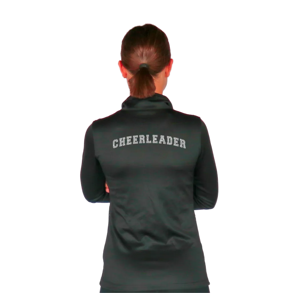 Skillz Gear Fearless jacket with Cheerleader bent print