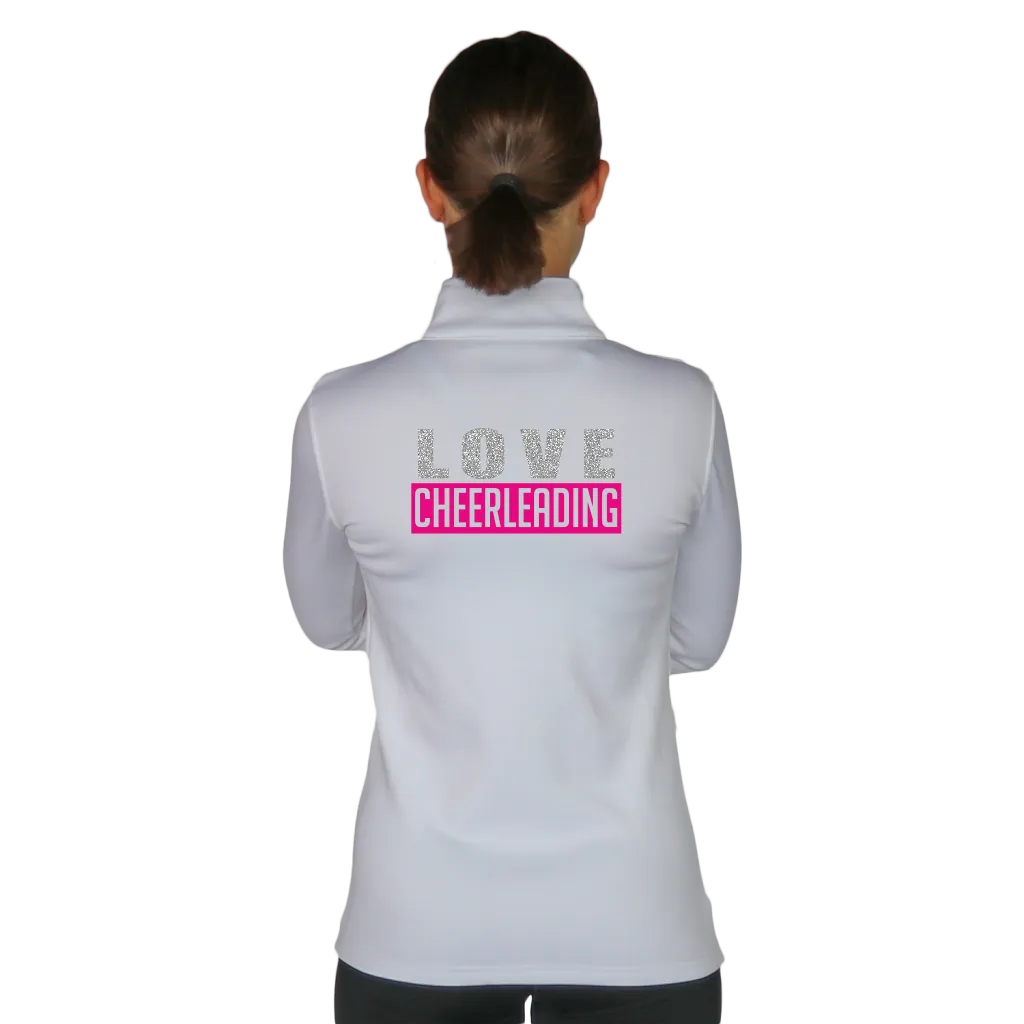 Skillz Gear Invincible jacket with LOVE CHEERLEADING print