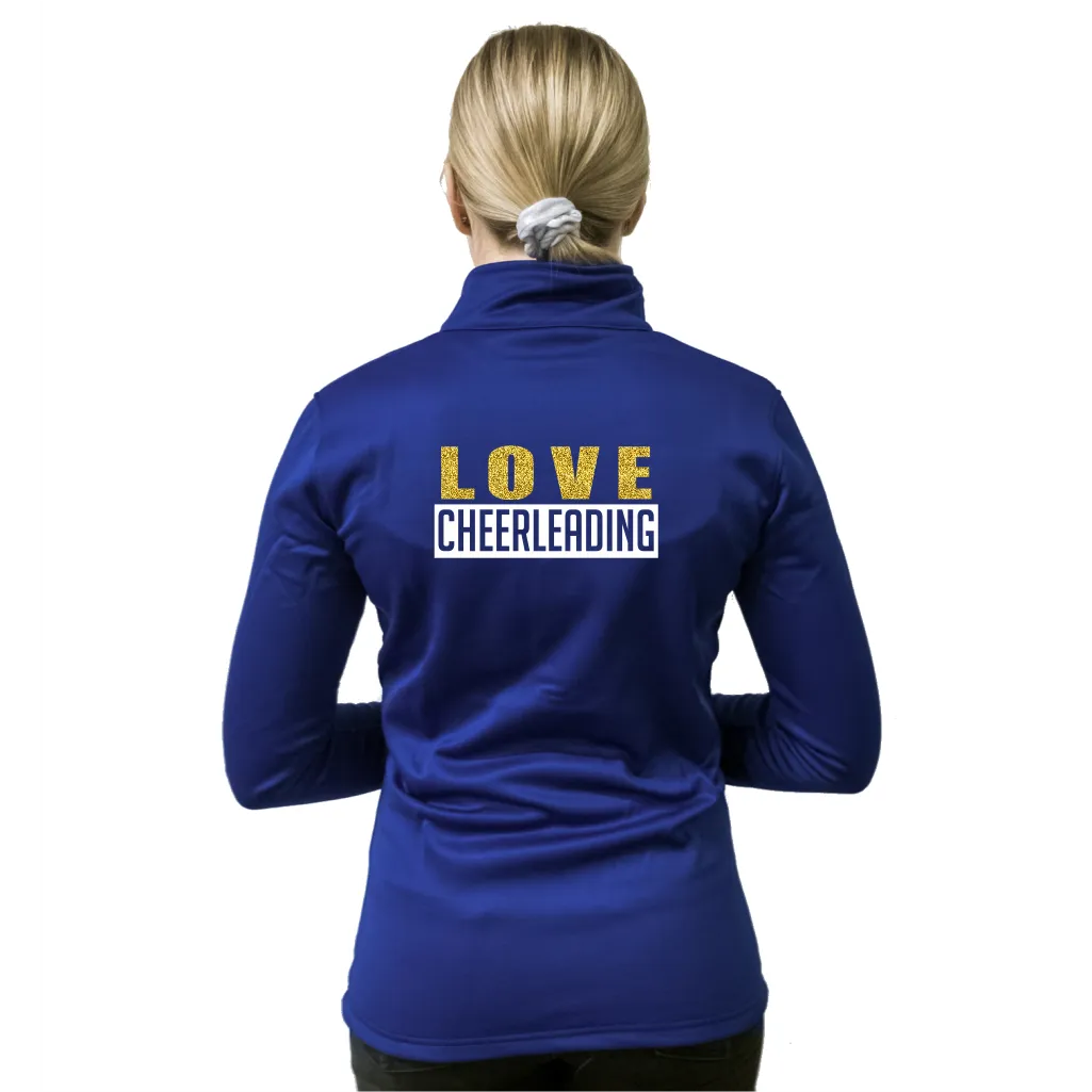 Skillz Gear Invincible jacket with LOVE CHEERLEADING print