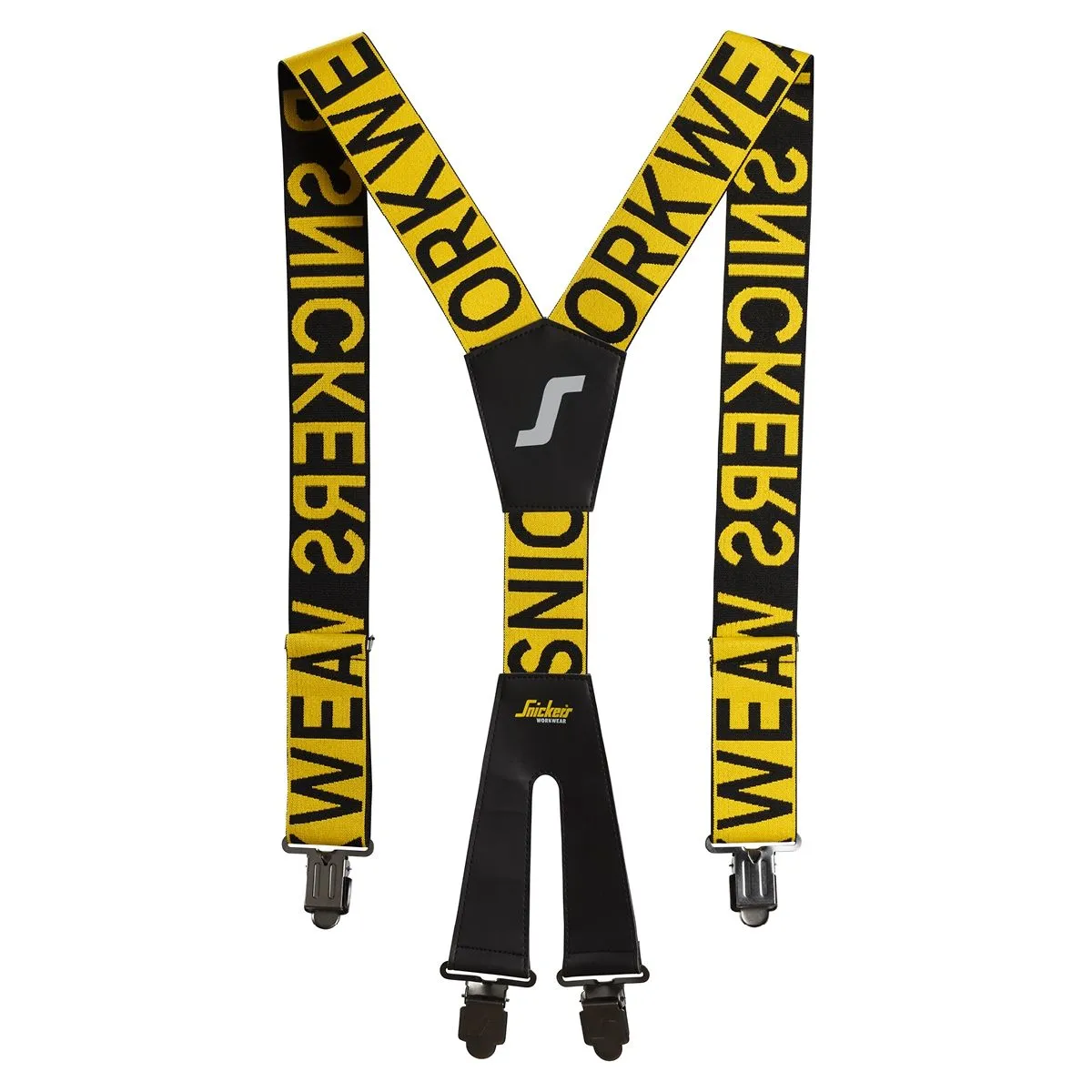 Snickers&#x20;9064&#x20;Logo&#x20;Braces&#x20;-&#x20;Yellow&#x2F;Black