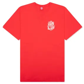 Stairs to Success S/S Tee - Fiery Red