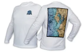 Tampa, FL / King Tide Blue Moon Chart Shirt