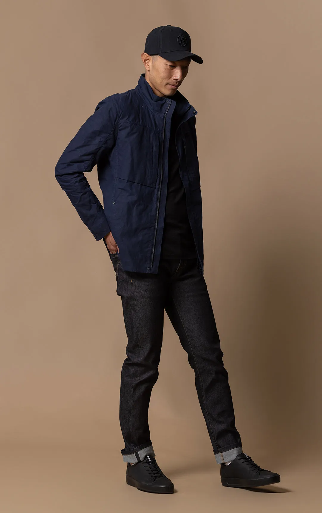 WAXED COTTON JACKET - CLEARANCE