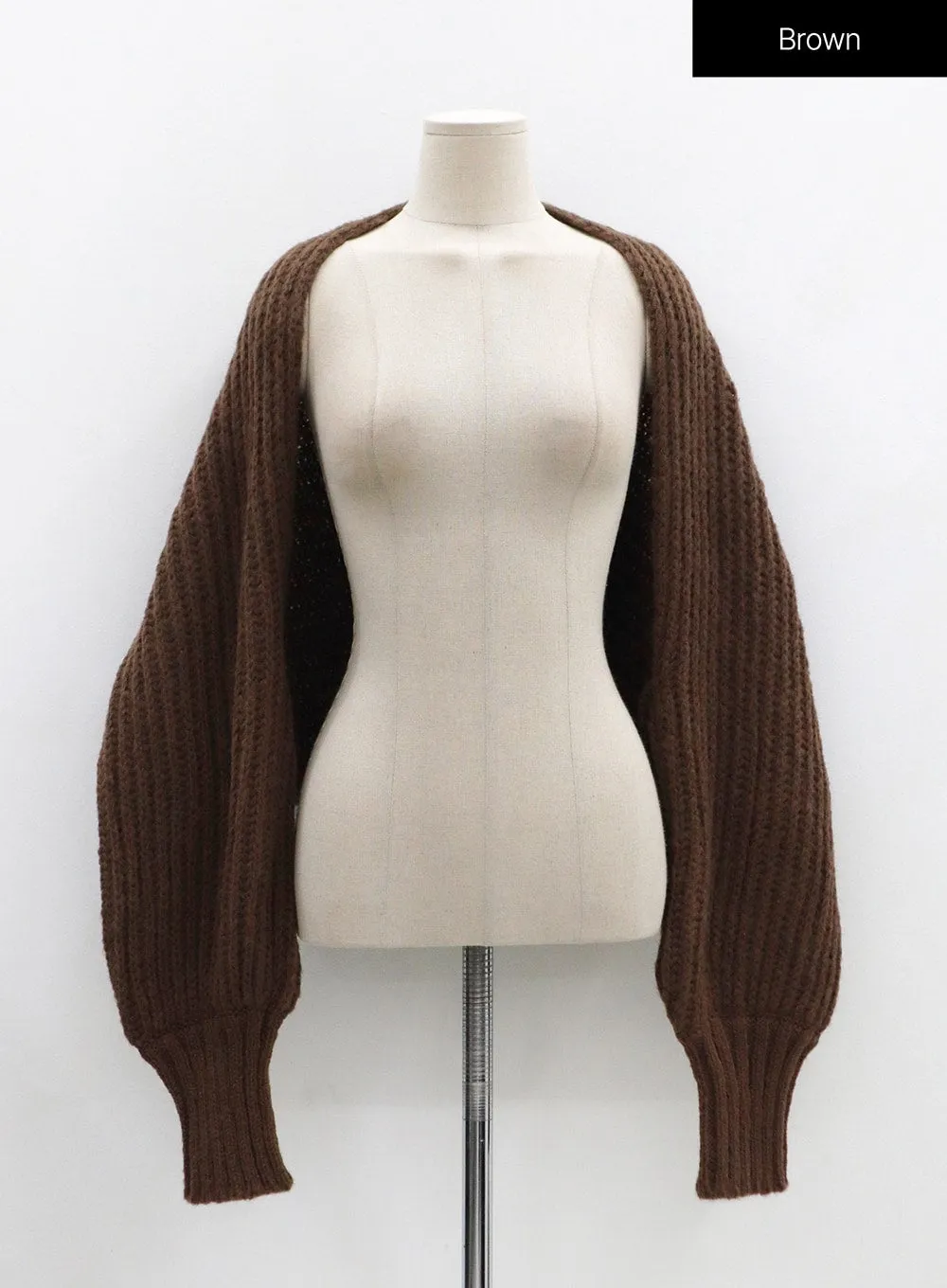 Wide Knit Bolero OO21