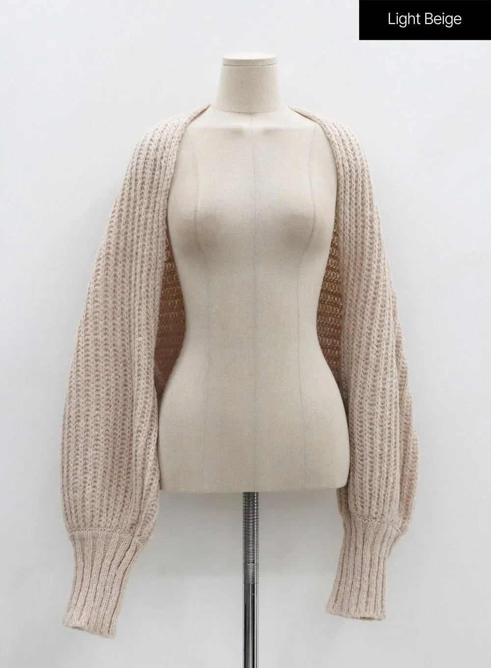 Wide Knit Bolero OO21