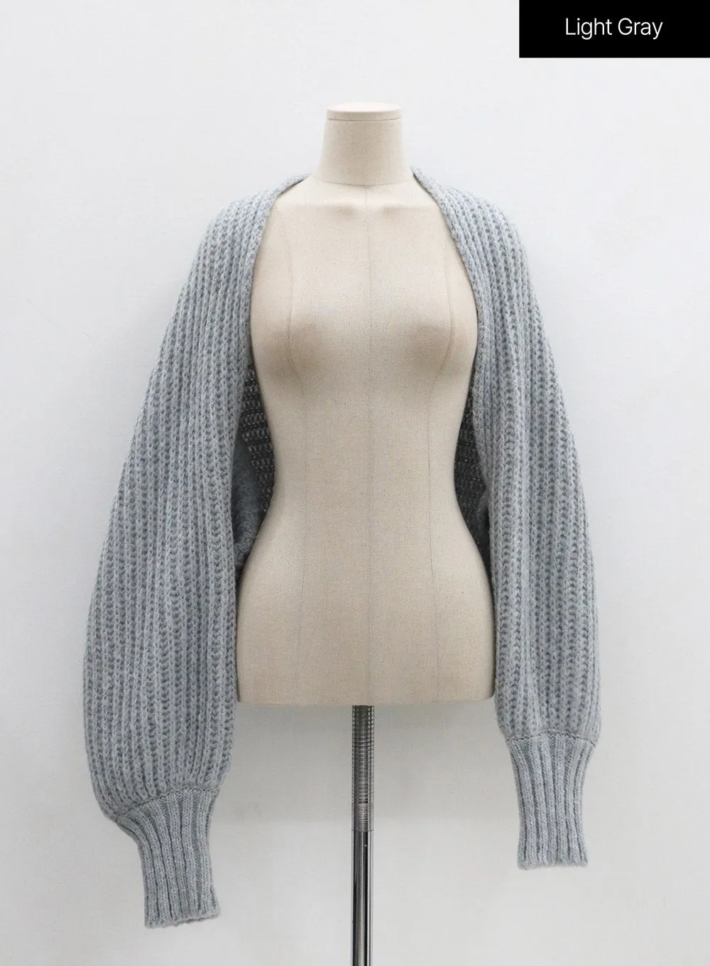 Wide Knit Bolero OO21