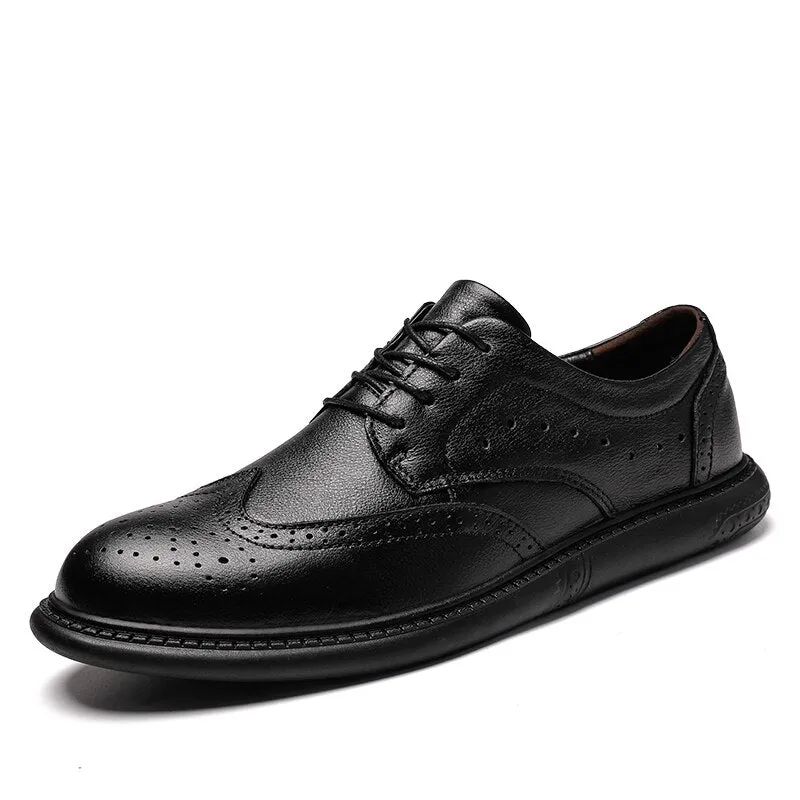 Xituodai  new men dress shoes high quality leather formal shoes men big size 37-47 oxford shoes for men fashion office shoes men